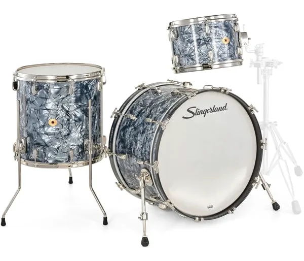 Slingerland 22" Radio King 3pc Kit BDP detail 4