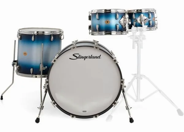 Slingerland 22" Radio King 4pc Kit BS detail 3