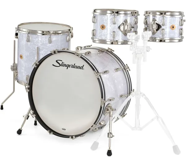 Slingerland 22" Radio King 4pc Kit WMP detail 2