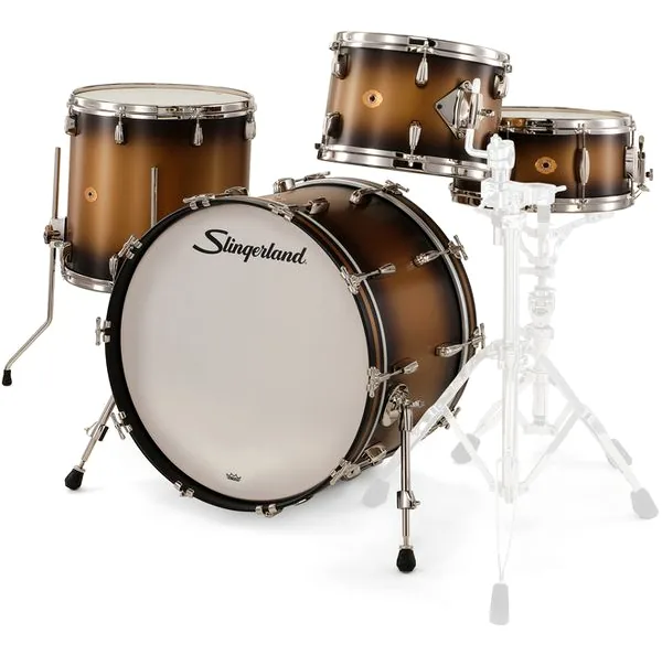 Slingerland 22" Radio King 4pc w/Snare BG detail 2