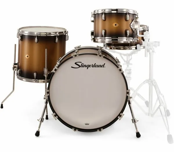 Slingerland 22" Radio King 4pc w/Snare BG detail 3