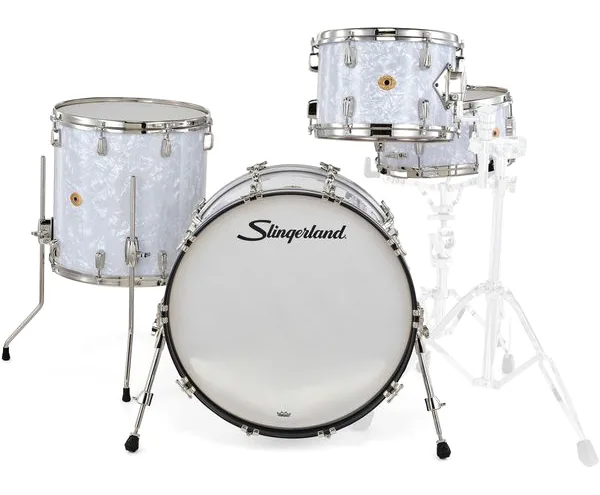 Slingerland 22" Radio King 4pc w/Snare WMP detail 3