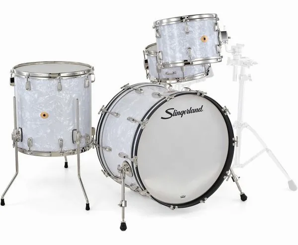 Slingerland 22" Radio King 4pc w/Snare WMP detail 4