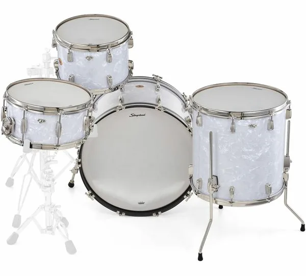 Slingerland 22" Radio King 4pc w/Snare WMP detail 5