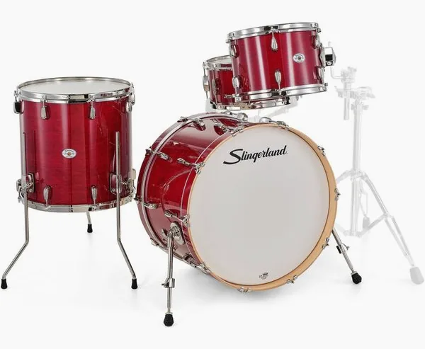 Slingerland 22" Studio King 4pc w/SN RCR detail 4