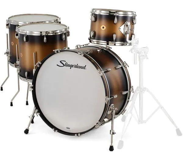 Slingerland 24" Radio King 4pc Kit BG detail 2