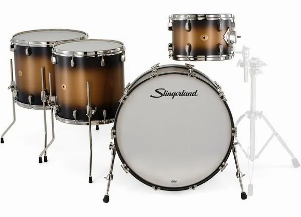 Slingerland 24" Radio King 4pc Kit BG detail 3