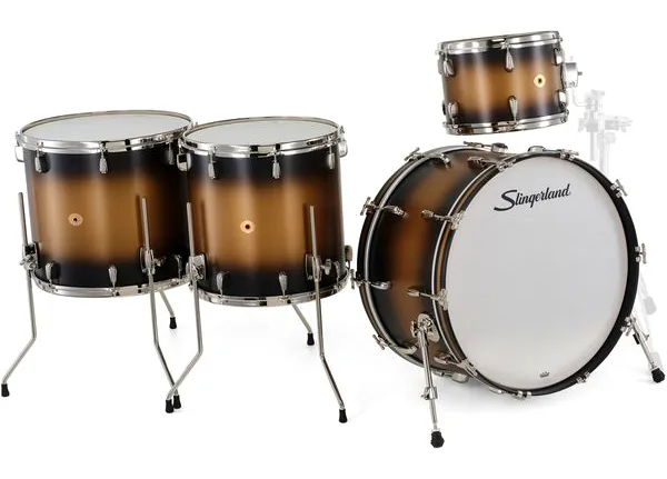 Slingerland 24" Radio King 4pc Kit BG detail 4
