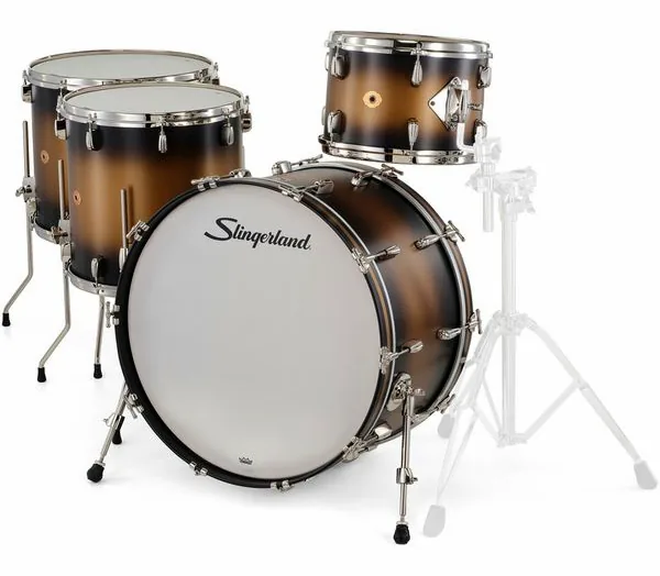Slingerland 24" Radio King 4pc Kit BG vooraanzicht