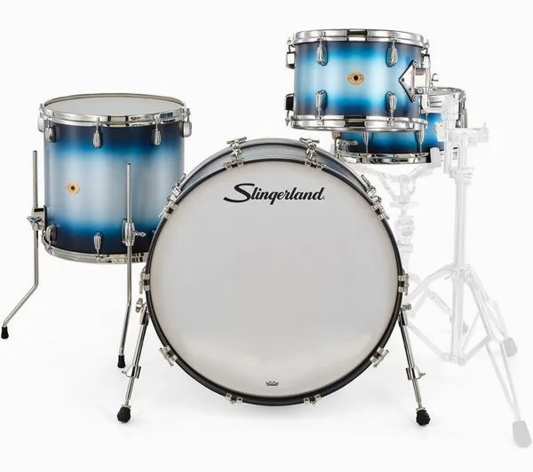 Slingerland 24" Radio King 4pc w/Snare BS detail 3