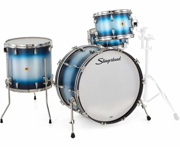 Slingerland 24" Radio King 4pc w/Snare BS detail 4