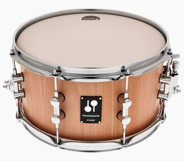 Sonor 13"x07" Kompressor Snare Beech vooraanzicht