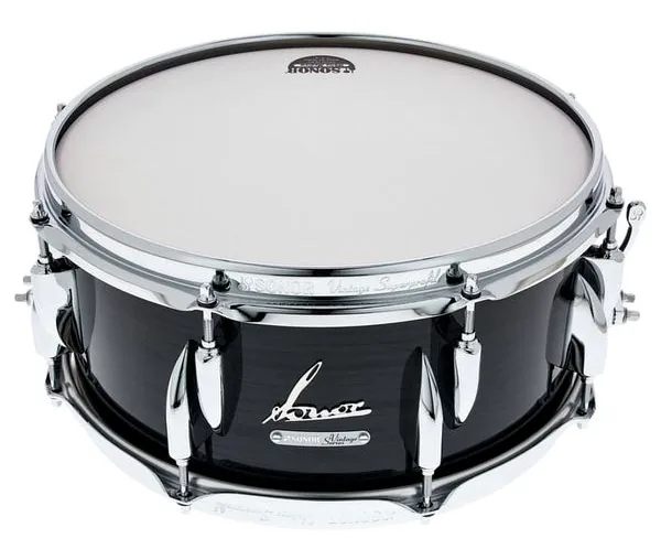 Sonor 13"x6" Vintage Snare Black detail 2