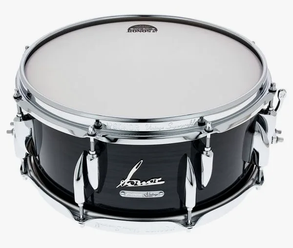 Sonor 13"x6" Vintage Snare Black vooraanzicht