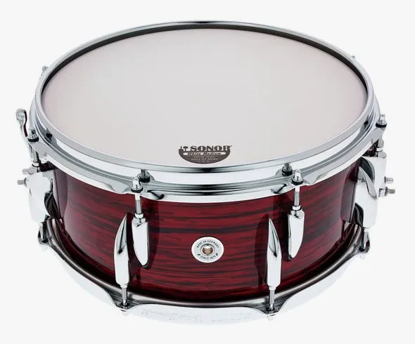 Sonor 13"x6" Vintage Snare Red Oy detail 5