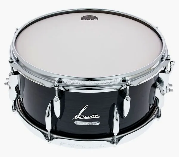 Sonor 14"x6,5" Vintage Snare Black detail 2