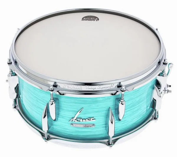 Sonor 14"x6,5" Vintage Snare C. Blue vooraanzicht