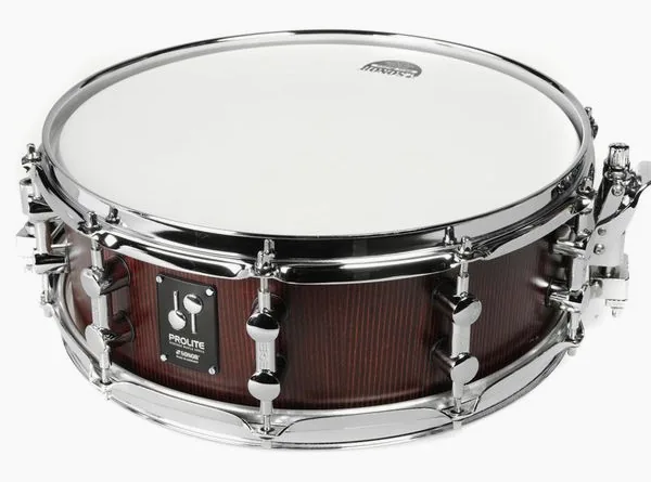 Sonor 14"x05" ProLite Snare Nussbaum vooraanzicht