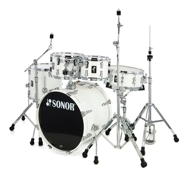 Sonor AQ1 Stage Set Piano White vooraanzicht