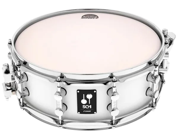 Sonor SQ1 14"x5" Snare SP White detail 2
