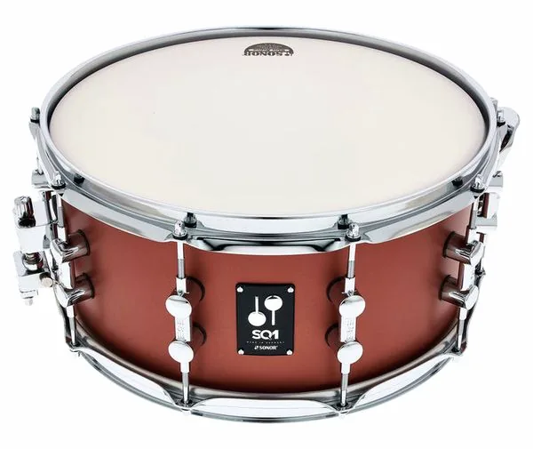 Sonor SQ1 14"x6,5" Snare Satin Copp. detail 2