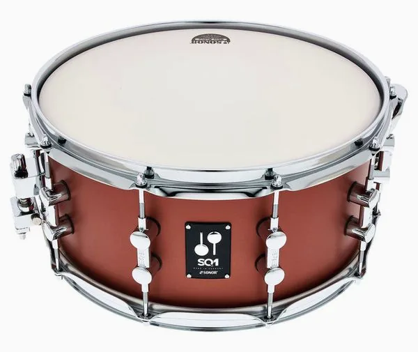 Sonor SQ1 14"x6,5" Snare Satin Copp. vooraanzicht