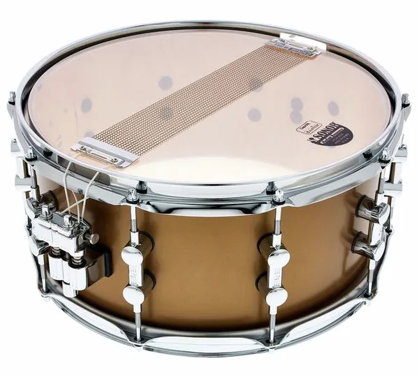 Sonor SQ1 14"x6,5" Snare Satin Gold detail 5