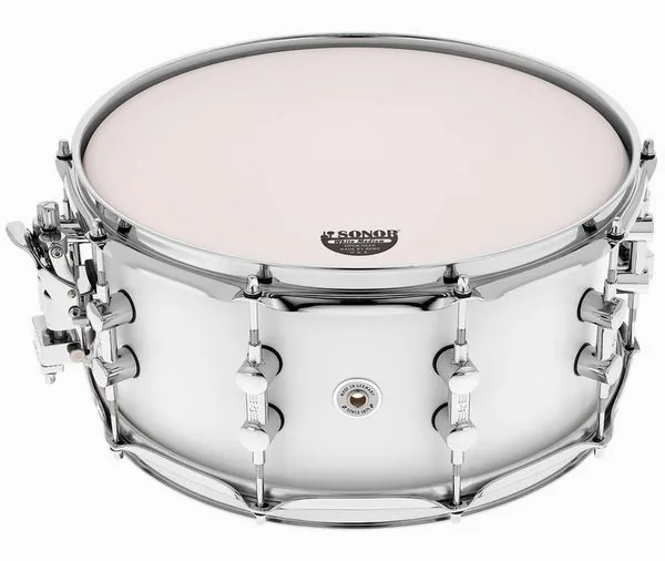 Sonor SQ1 14"x6,5" Snare SP White detail 5