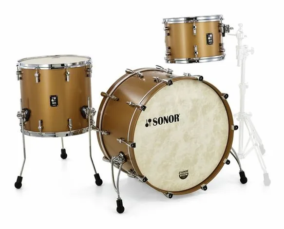 Sonor SQ1 Rock GT Satin Gold Metal. detail 4