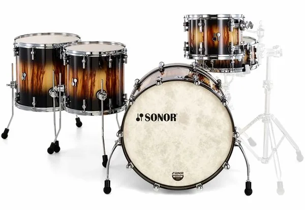 Sonor SQ2 1up2down Candy Black Burst detail 3