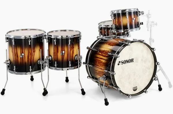 Sonor SQ2 1up2down Candy Black Burst detail 4