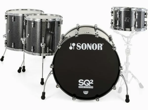 Sonor SQ2 24 Birch Black Sparkle detail 3