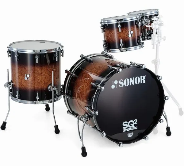 Sonor SQ2 Beech Walnut Brown Burst detail 4