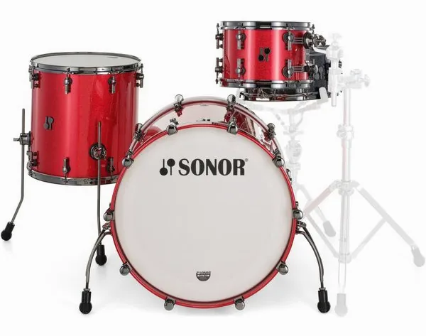 Sonor SQ2 Birch Red Sparkle detail 3