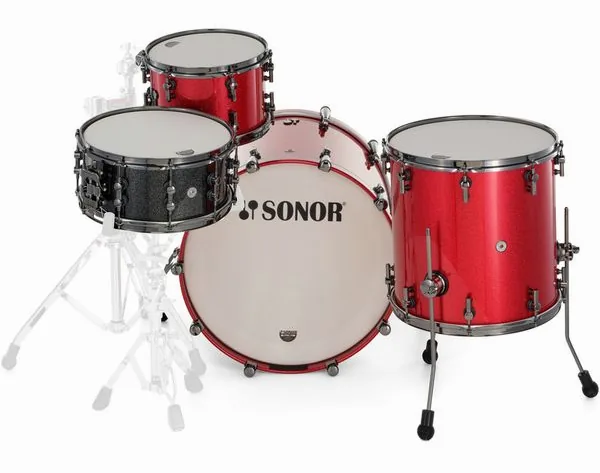 Sonor SQ2 Birch Red Sparkle detail 5
