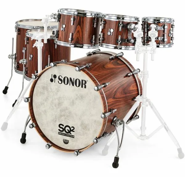 Sonor SQ2 Rock Palisander Replica vooraanzicht