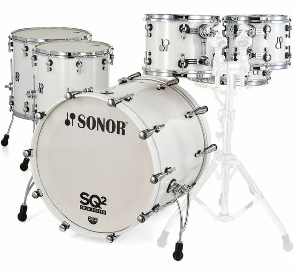 Sonor SQ2 Rock Set Beech White Spkl. detail 2