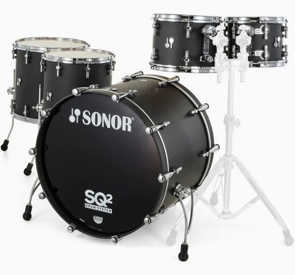 Sonor SQ2 Rock Set Dark Satin detail 2