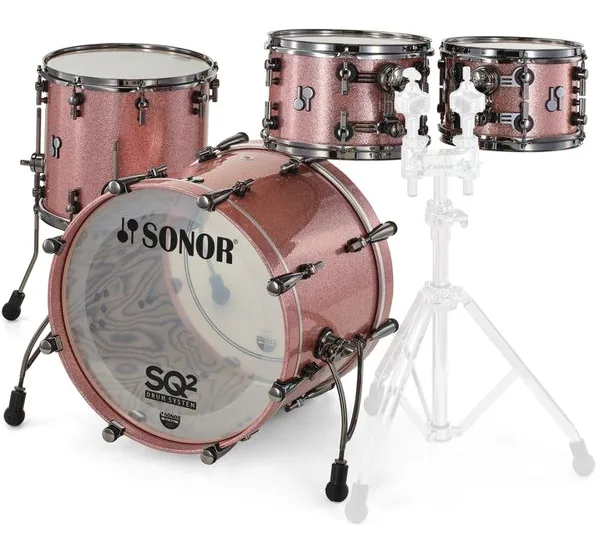 Sonor SQ2 Set 20 Beech Copper Spkl. vooraanzicht