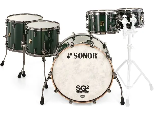 Sonor SQ2 Set 2up2down Birch Green detail 3