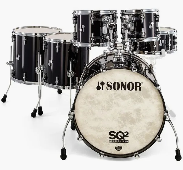 Sonor SQ2 Set 2up2down Deep Black detail 3
