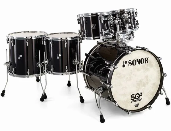 Sonor SQ2 Set 2up2down Deep Black detail 4