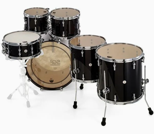 Sonor SQ2 Set 2up2down Deep Black detail 5
