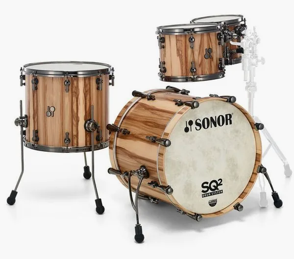 Sonor SQ2 Set Maple American Walnut detail 3