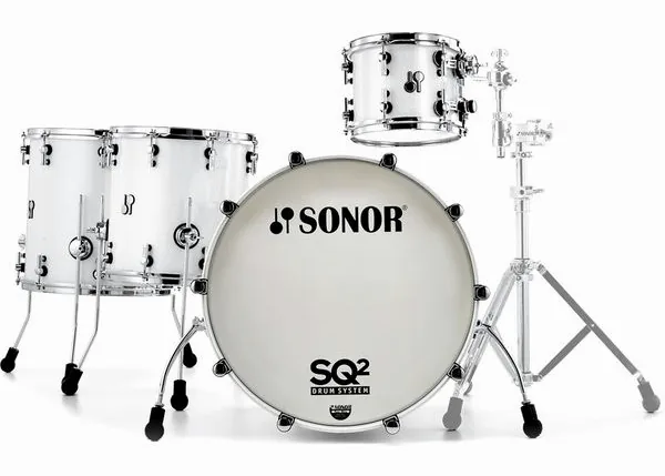 Sonor SQ2 Shell Set Maple White detail 2