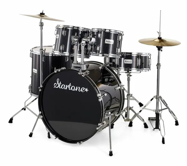 Startone Star Drum Set Standard -BK vooraanzicht