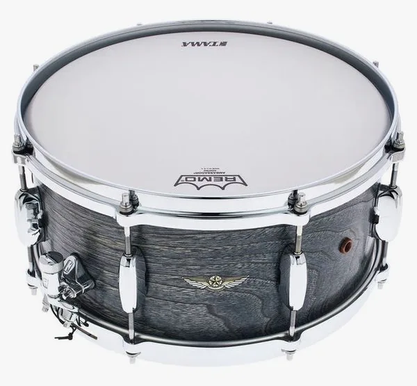 Tama 14"x6,5" STAR Walnut S. ASCS vooraanzicht