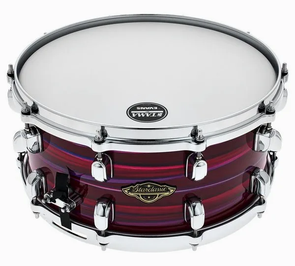 Tama 14"x6,5" Starcl. Walnut/B. LPO vooraanzicht