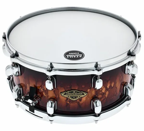 Tama 14"x6,5" Starcl. Walnut/B. MBR vooraanzicht