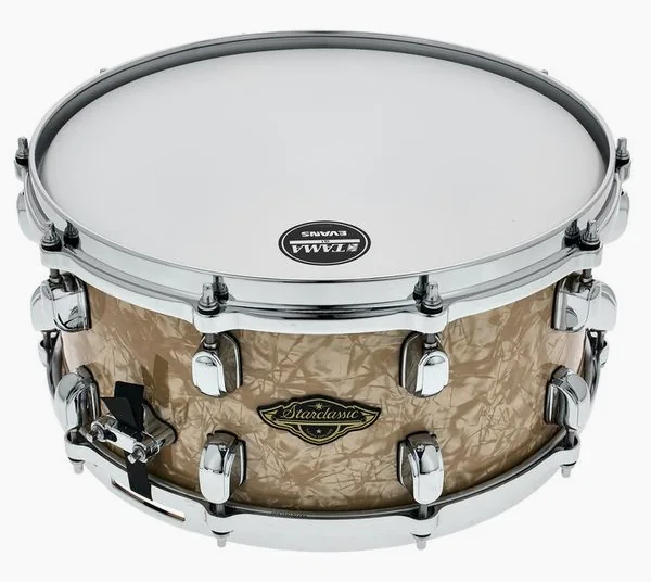 Tama 14"x6,5" Starcl. Walnut/B. VMP vooraanzicht